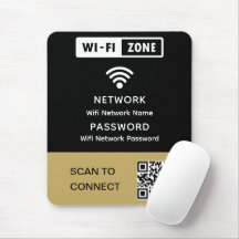 Nätverkslösenord för enkel Elegant i WiFi QR-kodnä