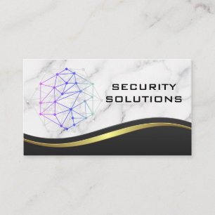 Nätverksteknisk Logotyp Visitkort