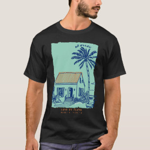 Nau Hamas souvenir gammal karibisk kryssningskonst T Shirt