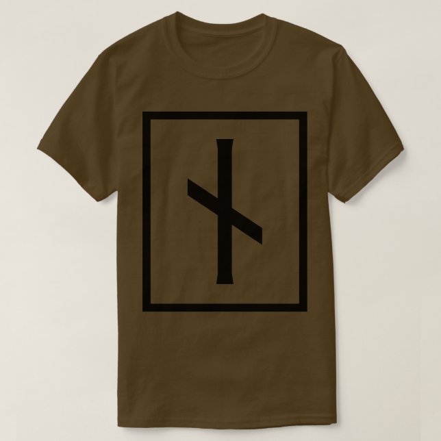 Naudhiz Desire Norse Rune T Shirt (Design framsida)