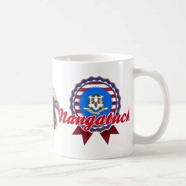 Naugatuck CT Kaffemugg (Höger)