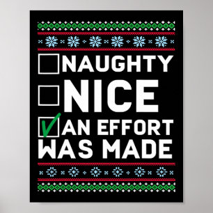 Naughn Nice, och julen blev jättebra Swe Poster