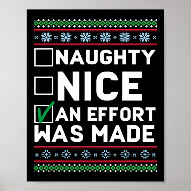 Naughn Nice, och julen blev jättebra Swe Poster (Framsidan)