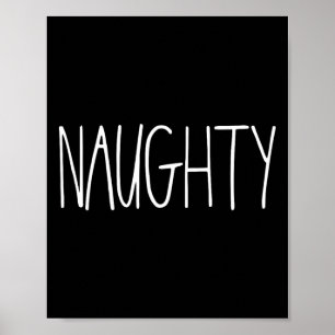 Naughn och Nice Par S för JK Naught Poster