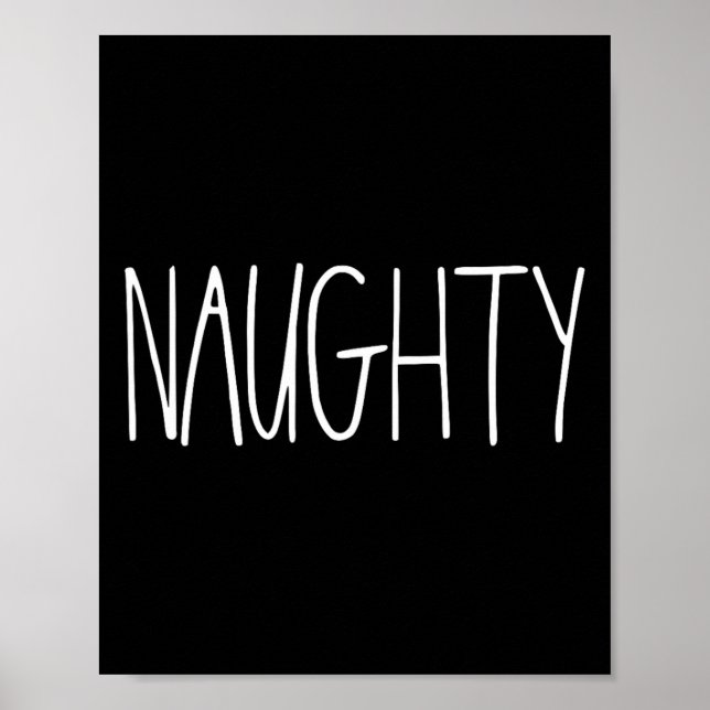 Naughn och Nice Par S för JK Naught Poster (Framsidan)