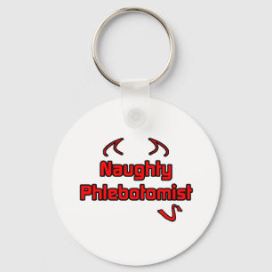 Naughn Phlebotomist Nyckelring