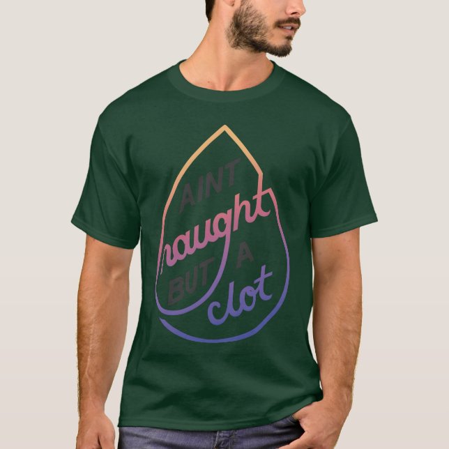 Naught but a Clot 80s girl T Shirt (Framsida)