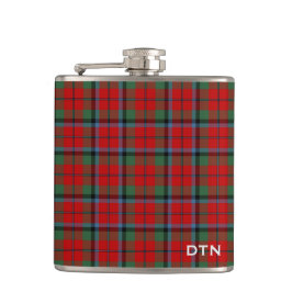 Naughton Tartan Monogram Red Play Fickplunta