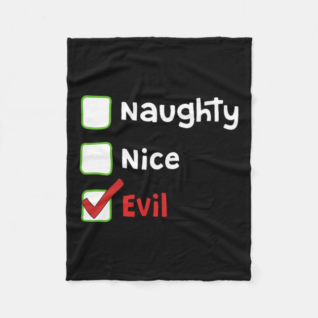 Naughty6 Fleecefilt (Framsidan)