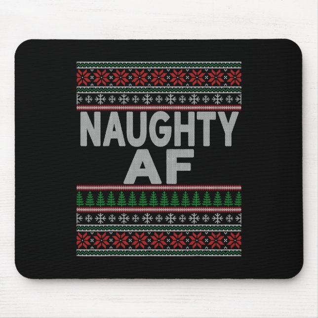 Naughty Af Ugly jul Sweater S for Par Musmatta (Framsidan)