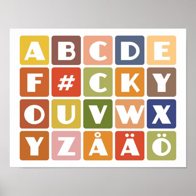 Naughty Alphabets poster (Framsidan)