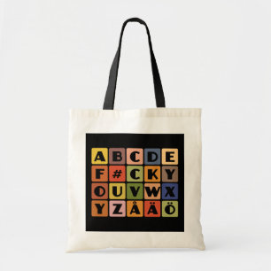 Naughty Alphabets väska - välj stil & färg