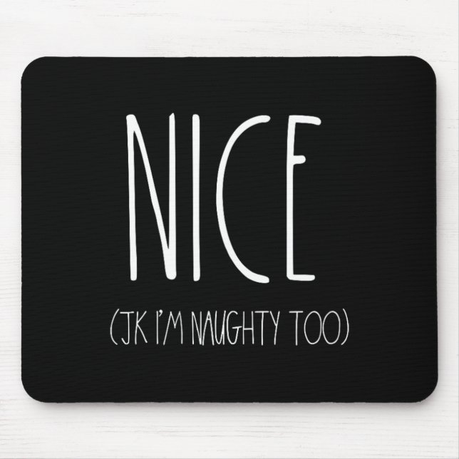 Naughty and Nice Par Shirts for jul Jk N Musmatta (Framsidan)