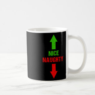 Naughty and Snygg jultomten Vuxen Hum Kaffemugg