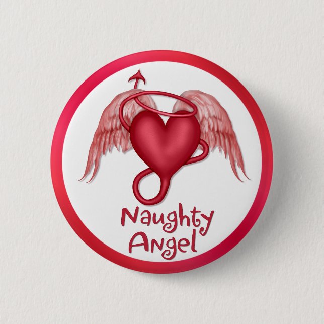 Naughty Angel Knapp (Framsida)