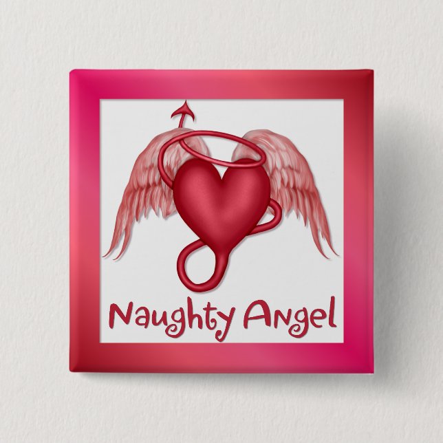 Naughty Angel Knapp (Framsida)