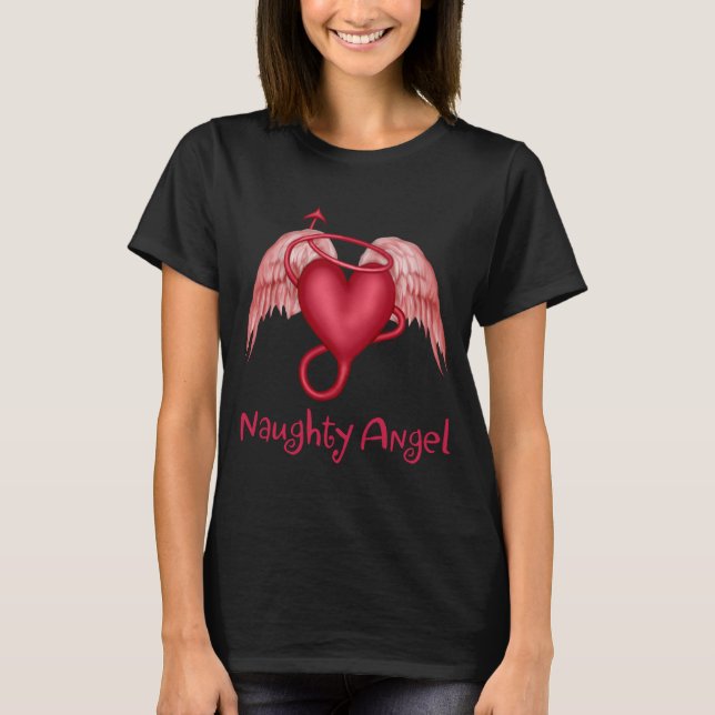 Naughty Angel T-shirt (Framsida)