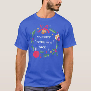 Naughty är den nya julskjortan i Nice T Shirt