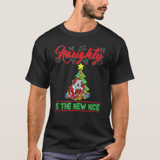 Naughty är den nya jultomten i Nice Julafton_15 T Shirt