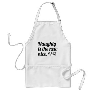 Naughty är det nya Nice Förkläde