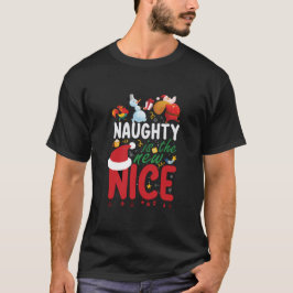 Naughty är det nya trevliga t shirt
