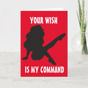 NAUGHTY BIRTHDAY FOR MAKE HIM CARDS KORT