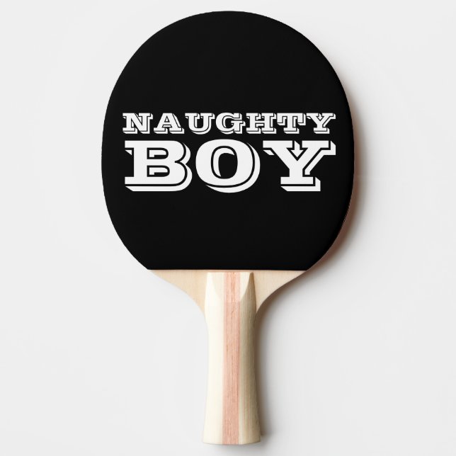NAUGHTY BOY, LUNT Ping Pong Paddles Pingisracket (Framsidan)