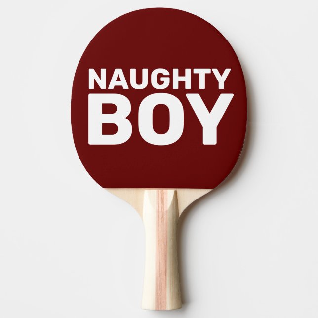 NAUGHTY BOY PING PONG PADDLES PINGISRACKET (Framsidan)