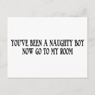 NAUGHTY BOY VYKORT