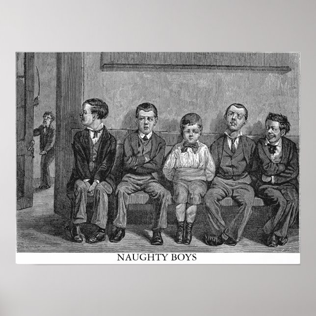 Naughty Boys Poster (Framsidan)