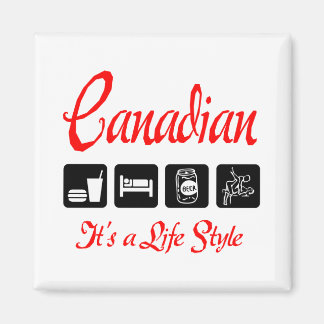 Naughty Canadian Magnet