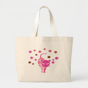 Naughty Cat Jumbo Tygkasse