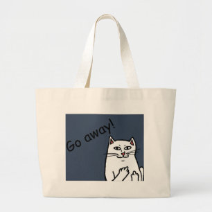 Naughty Cat Jumbo Tygkasse
