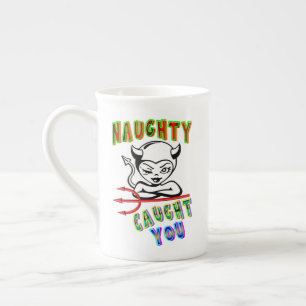 Naughty Caught You Benporslin Mugg