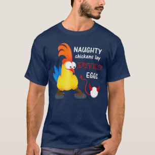 Naughty Chickens Ljugit Deviled Eggs Funny T Shirt