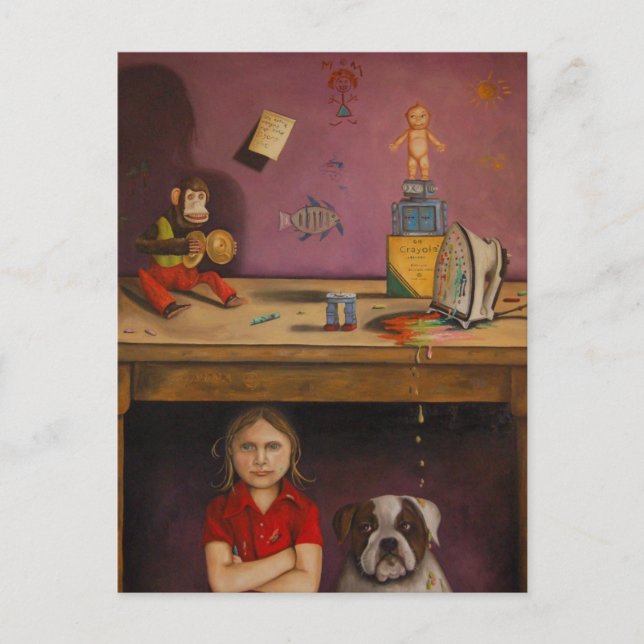 Naughty Child Vykort (Framsida)