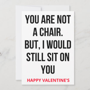 Naughty Dirty Valentines dagskort Julkort