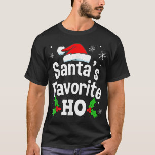 Naughty Dirty Vuxen Pajama jul Manar Kvinnor T Shirt