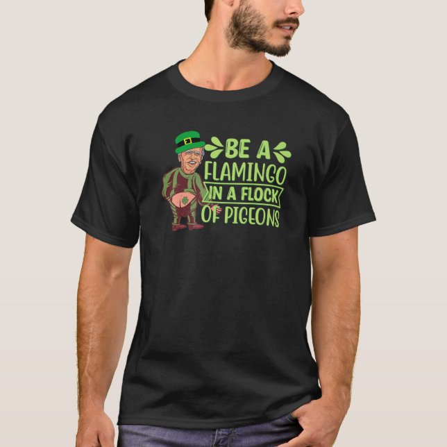 Naughty Dr Fauci Leprechaun St. Patrick's Day Sham T Shirt (Framsida)