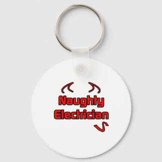 Naughty Electrician Nyckelring