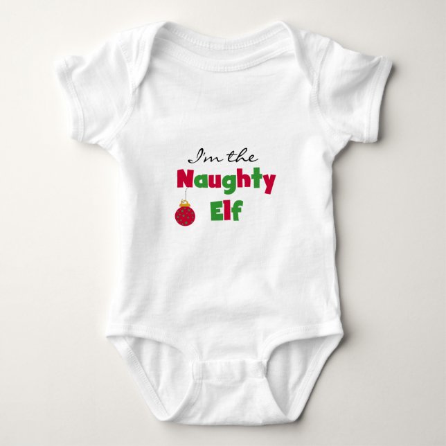 Naughty Elf T-shirts och Gifts (Framsida)