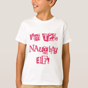 Naughty Elf T-shirts och Gifts