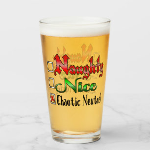 Naughty eller Nice Gamers Edition Glaskopp