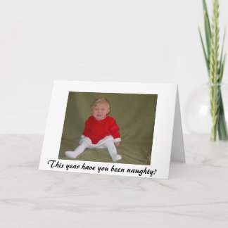 Naughty eller Nice? Helgkort