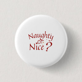 Naughty eller Nice? - Typografi för uppspelning av Knapp
