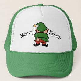 Naughty Elves Itch Truckerkeps