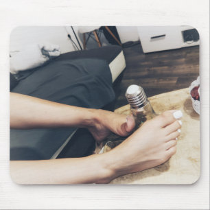 Naughty foot-musknapp musmatta