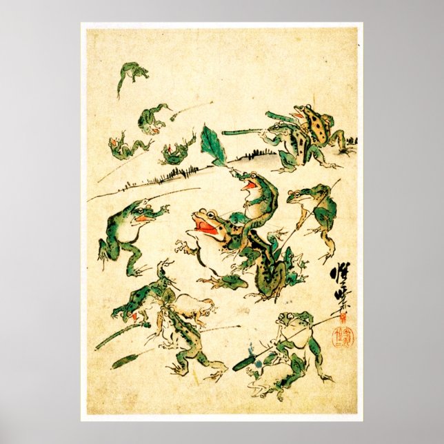 Naughty Frogs Poster (Framsidan)