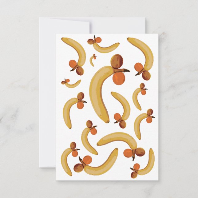 Naughty Fruktiga Banana Galenhet (Framsida)