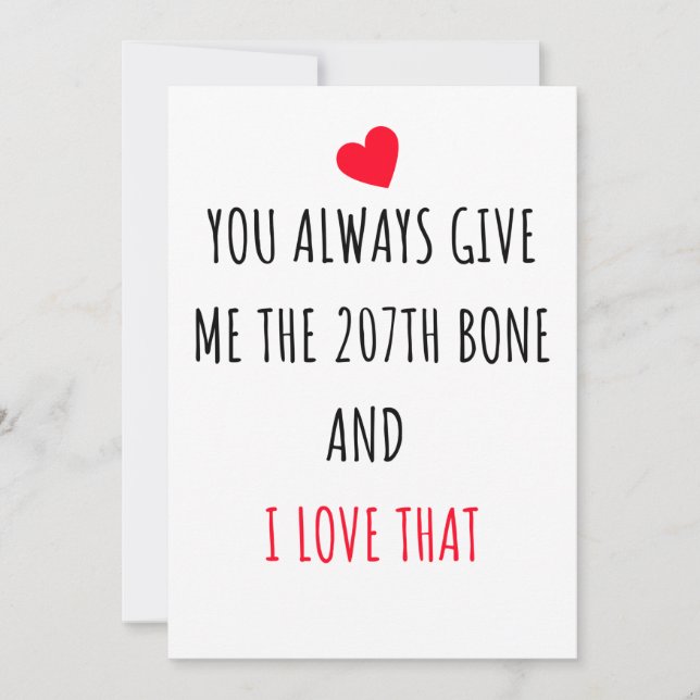 Naughty Funny Lycklig-årskort för henne Inbjudningar (Framsida)